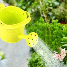 Garden Flower Mini Watering Can Metal Watering Pot Sprinkler - Multicolor - View 9