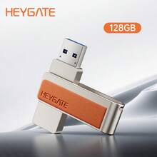 HeyGate USB 3.2 150MB/S Flash Drive, Available In 32GB-256GB Versions. Plug And Play, 360° Rotating Design, Suitable For Business Use, In-Car Music, And Everyday File Storage. - View 12