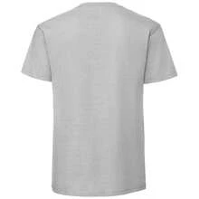 Fruit Of The Loom Mens Ringspun Premium T-Shirt - Zinc - View 2