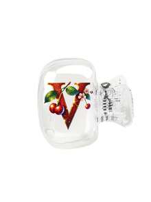 Cherry Shiny Gold & Red Letter Toothbrush Holder - Cute Design Travel And Home Storage Box With Transparent Lid, Compact Portable Design For Easy Carrying, Protects Toothbrush Head, Features Dual Drainage And Ventilation, Suitable For Home, Dorm And Travel Use | Cute Toothbrush Head Storage Box, Suitable For Bathroom Storage, Suitable For Home And Dorm Use - Multicolor - View 35