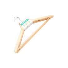 44x1.0cm Wood Natural Wood Hangers, Adult Natural Wood Hangers For Clothes - Redwood - View 4