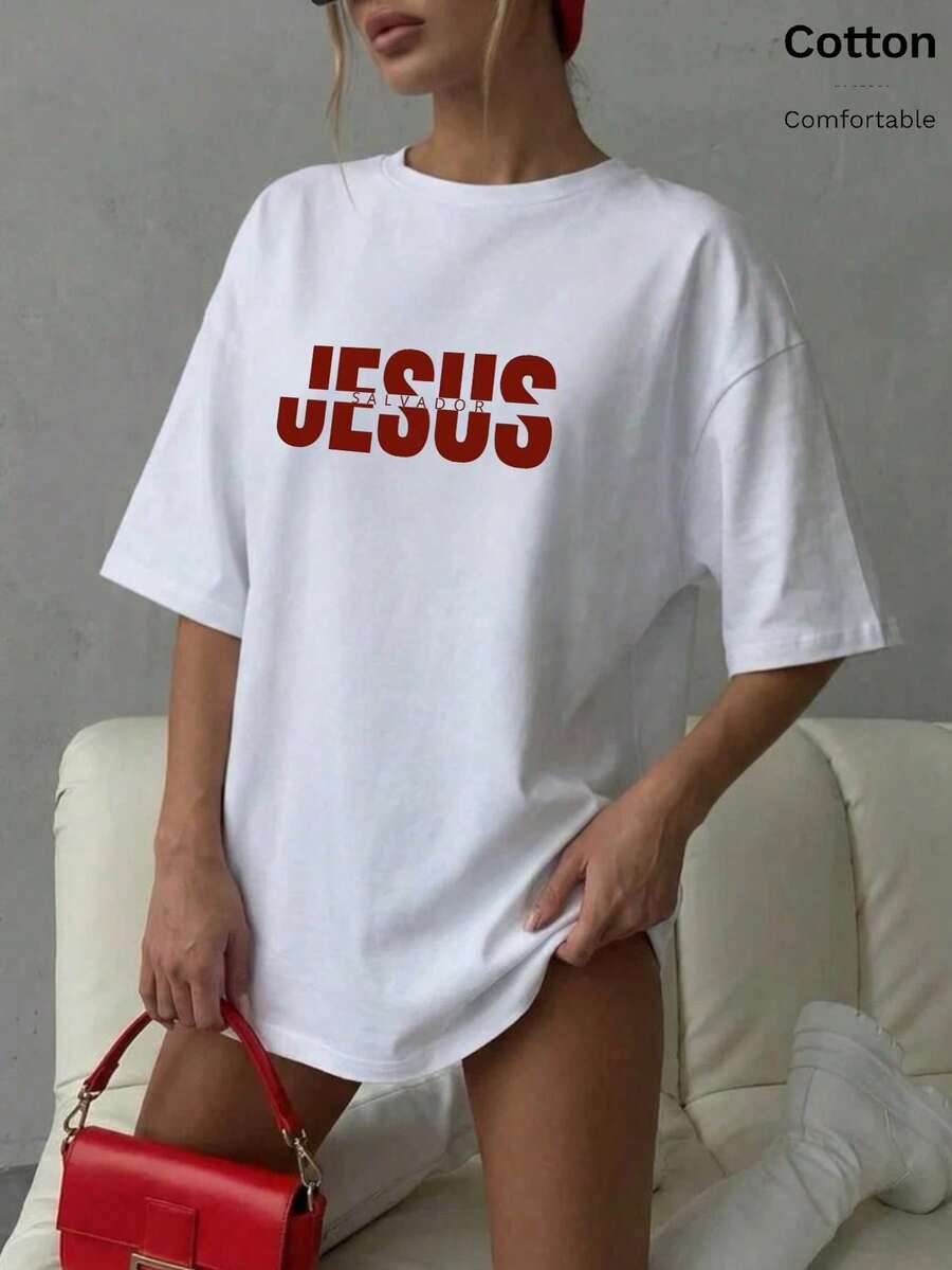 Women T-Shirts - 白色的 - 查看 1