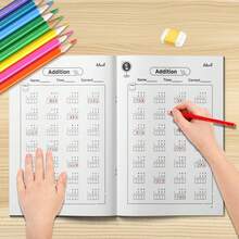 Math Workbook, Includes Basic Addition And Subtraction Operation Training, Selected Calculation Problems, Improves Calculation Speed And Accuracy, Develops Logical Thinking Ability, Suitable For Basic Math Consolidation Training - Math Workbook - View 4