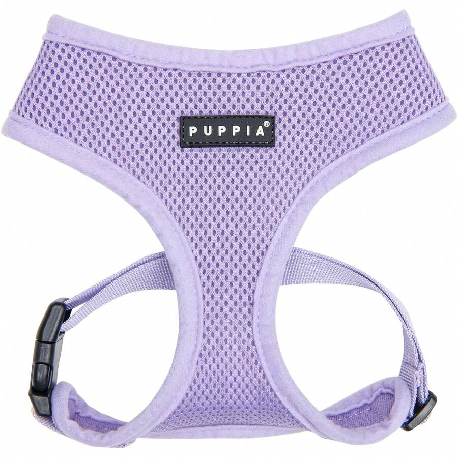Authentic Puppia Soft Dog Harness, Red - Medium - Bronze - View 1
