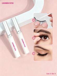 DIY Eyelash Glue, Cluster Lash Glue, Self-Adhesive Eyelash Glue, Long-Lasting DIY Eyelash Extension Glue, Suitable For Home And Salon Use - Multicolor - View 1