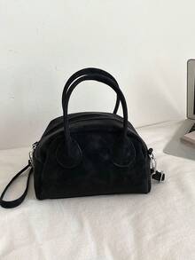 1pc This Stylish Solid-Color Mini Handbag, A Shoulder Bag Or Crossbody Bag, Meets Basic Storage Needs And Is The Perfect Gift For Teenagers. - Multicolor - View 3