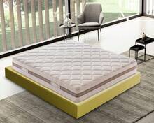 MATERASSIEDOGHE HR Foam Mattress, Height 19 Cm, Firmness H4, Firm Support, Differentiated Zones, Orthopedic, 100% Made In Italy - White - View 1