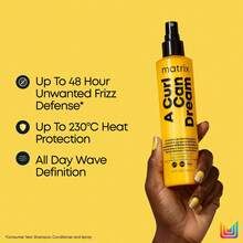 Matrix Total Results A Curl Can Dream Scrunch 'N' Go Defining Spray 150ml - Hair Spray - View 4