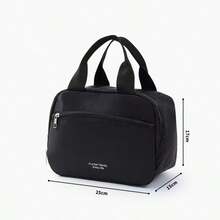 1pc Insulated Lunch Bag, Waterproof Lunch Cooler Bag, Thermal Lunch Box, Reusable Portable Lunch Bag With Adjustable Strap, Suitable For Work, School, Picnic, Back To School, Outdoor Activities - Multicolor - View 22