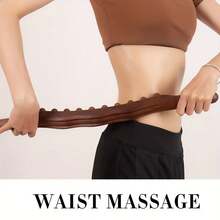 1pc Wooden Gua Sha Scraping Massage Tool, Handheld Wooden Massage Stick For Neck, Arm, Leg, Back, Waist Muscle Relaxation And Body Shaping, Suitable For Men And Women - A - View 7