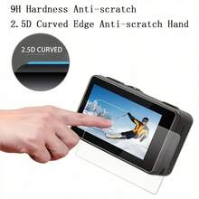 9pcs Ultra Clear Screen Protector + LCD Film + Lens Protector Set, Compatible With Osmo Action 5 Pro/Action 4/Action 3, High Definition Scratch-Resistant 9H Hardness, Compatible With 5 Pro/4/3 Action Camera Accessories - View 6