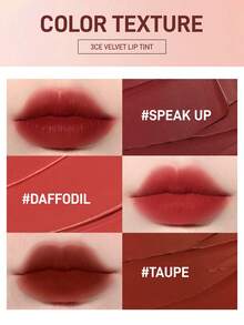 3CE Liquid Lipstick, Lip Gloss & Lip Mud, Long-Lasting Creamy Texture, Fits All Skin Tones, Moisturizing And Non-Sticky, Creates Flawless Everyday Lip Makeup, Ideal Christmas And Birthday Gifts For Women 4g/0.14oz - #Daffodil - View 4