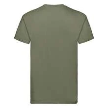 Fruit Of The Loom Mens Super Premium T-Shirt - Classic Olive - View 2