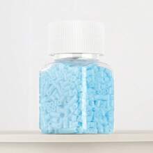 1100pcs/Set Blue Series Refill Melty Beads, DIY Pendant Decoration Keychain Bag Charm, Craft Making Material, Birthday, Graduation, Valentine's Day, Party Gift, 2.6mm Assorted Color Melty Beads Refill - 2.6mm Puzzle Beads - View 26