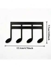 3D Printed Sheet Music Clip, Suitable For Piano, Guitar And Violin - Large Capacity Sheet Music Clip, Can Firmly Hold Sheet Music, Convenient For Reading, Perfect Gift For Music Lovers - Multicolor - View 6