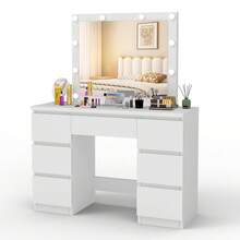 OYAJIA Vanities & Vanity Benches - EU F Type Plug(220-240V) - View 5