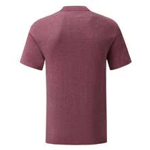 Fruit Of The Loom Mens Iconic 150 T-Shirt - Burgundy Heather - View 2