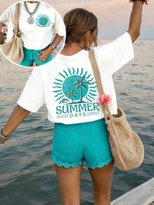 Women T-Shirts - White - View 2