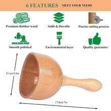 Wooden Massage Tools, Leg, Shoulder, And Neck Massage Tools, Facial And Back Massage Tools, Multifunctional Massage For Different Parts Of The Body, Suitable For Family Use, Can Be Used As Holiday Gifts For Family, Friends, Classmates, And Parents - View 2