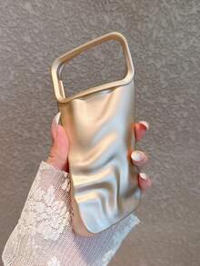 Casing Ponsel Motif Gelombang 3D Emas Matte Kompatibel dengan iPhone 17 Pro Max/17 Pro/17/16 Pro Max/16/16 Pro/16 Plus/15/15 Pro Max/15 Pro/15 Plus/11/12/13/14 Pro Max/12 Pro/12 Pro Max/13 Pro/13 Pro Max/14 Pro/14 Pro Max/14 Plus Soft Shell - emas mewah - View 5