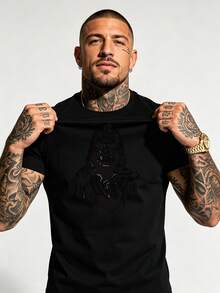 Men T-Shirts - Black - View 6