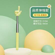 1pc Macaron Retractable Finger Pointer, Early Education Teaching Tool, Reading Indicator Stick For Home Learning - Multicolor - View 7
