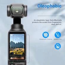 2+2pcs[Screen Protector+Lens Protector]Compatible With DJI Osmo Pocket 4/3, 2pcs Lens Protector+2pcs LCD Screen Protector, Tempered Glass Film, Compatible With DJI Pocket 4/3 Accessories, 9H Hardness Scratch Resistant. High Definition Transparent, Thin Fit, Sensitive Touch, Full Screen Protection. - View 8