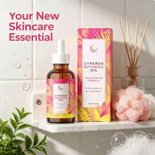 Caramela Cyperus Rotundus Oil 2 Bottles | Natural Hair Reduction Serum | Reduces Unwanted Hair Growth, Moisturizes & Soothes Skin - 花香調 - 查看 3