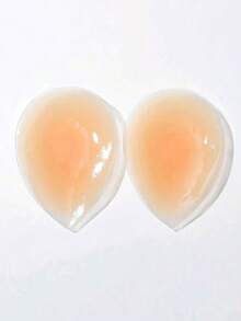 1 Pair Women's Sexy Invisible Design Reusable Silicone Butt Pads, Physical Lift And Shape Buttocks, Buttock Support Pads, Enhance Appearance, Suitable For Women Of All Body Types - Multicolor - View 5