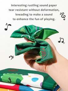 1PC Kids Tissue Pulling Toy With Rustling Sound Early Learning Toy For Color And Hand Training Great For Indoor Games And Parent-Child Time - Multicolor - View 5