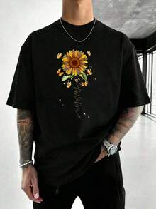 Men T-Shirts - Black - View 2