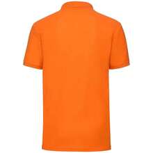 Fruit Of The Loom Mens Pique Polo Shirt - Orange - View 2