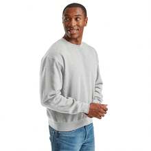 Fruit Of The Loom Unisex Adult Supercotton Sweatshirt - Athletic Heather - View 4