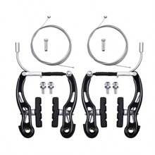 Complete Bicycle V Brake Calipers For Mountain Bike – Aluminum Alloy Brake Calipers, Levers, Cables And Mounting Tools - Multicolor - View 12