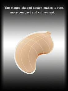 1/2 Pairs Women's Plus Size Silicone Adhesive Bra - Front Closure Push Up, Strapless Backless Invisible & Breathable For All-Day Comfort - Mango Cup - View 6