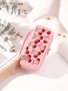 Protective Case Compatible With Switch 2nd Generation (2025), 1pc Pink Cherry Bow Pattern Protective Case, Compatible With Switch 2/Switch NS/Switch OLED/Lite, Compatible With Switch Game Console Accessories, Full Set, Storage Bag, Card Slot Dock Shell, Switch Protective Case, Best Gift Compatible With Switch Players - Multicolor - View 17