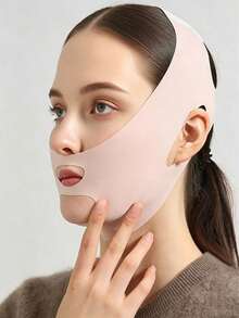 1/2pcs Unisex Adjustable V-Shaped Reusable Face Cover Strap, Seamless Fit Design, Breathable Nylon Fabric - Multicolor - View 13