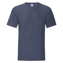 Fruit Of The Loom Mens Iconic T-Shirt - Heather Navy - View 1