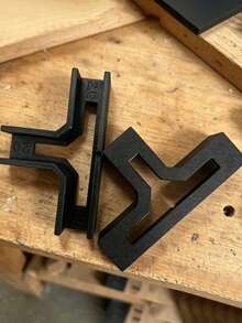 1/2pcs T-Shaped Wooden Board Connecting Angle Bracket, Thickened, 90-Degree Right Angle Fixing, Solid Wood Furniture Reinforcement Additions, Easy To Install And Loosen-Proof - Multicolor - View 5