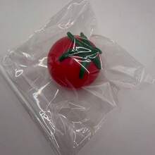 Squishable Tomato Stress Relief Toy, Decompression Squeeze Squishy Realistic Fruit Toy - Multicolor - View 6