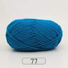 EDCUEBE7 1/3pcs/150g 5股混色米白色壓克力毛線，中粗米白色毛線 - 適合手工編織、手工織布、DIY手工藝、編織和鉤針，柔軟且多功能，適用於DIY鉤針和編織包 - 5股50G毛線 - 查看 51