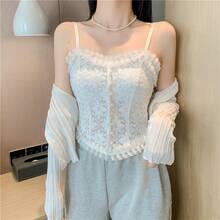 Women Tank Tops & Camis - White - View 8