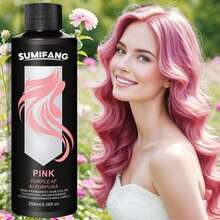 Larutan Pewarna dan Pengeriting Rambut, Warna, Formula Lembut, Pewarnaan Rambut Sendiri (DIY), Cocok untuk Mengubah Warna Rambut untuk Pakaian Sehari-hari, Riasan Pesta, Highlight, 268ml - MultiWarna - View 21