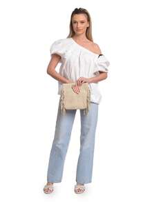 Anna Luchini Women Tote Bags - 米色 - 查看 6