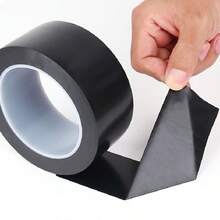 787.4 Inch Long Outdoor Adhesive Pipe Tape, Used For Fixing Garden Hose And Pipe Leaks, PVC Strong Adhesive Waterproof Tape, Leak-Proof Powerful Water Pipe Leak Insulation Repair Black Tape - 1.89 X 787.4 Inches - View 6