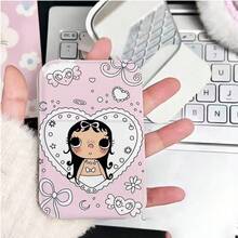 Big Eye Girl Mirror Cute Peripheral Folding Mirror Makeup Mirror Student Abstract Desktop Portable Carry-On Vanity Mirror - Multicolor - View 9