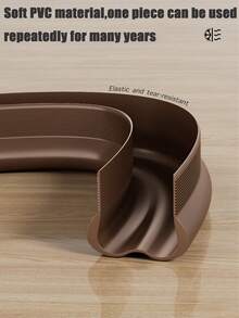 1pc Silent Soundproofing Snap-In PVC Door Bottom Seal Strip - Weatherproof Draft Blocker For Bedroom, AC Room & Door Gap - Ideal For Homeowners & Renters, Perfect Housewarming Gift - View 3