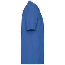 Fruit Of The Loom Mens Pique Polo Shirt - Royal Blue - View 3