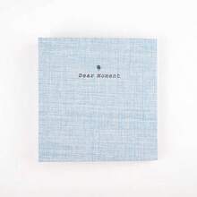 100 Pockets Dear Moment Linen Photo Album Photocard Binder Album For 2 X 3 Inch Mini Name Card Baby Kid Album - A - View 9