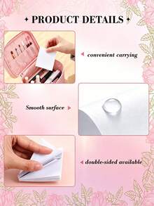Nail Art Tools Peel-Off Waterproof Glue Mixing Palette Disposable Painting Mixing Paper Glue Mixing Paper - White - View 4